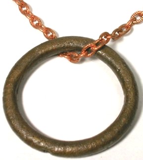celtic pannonian danube bronze proto ring money 500bc