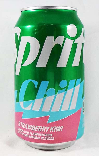 Strawberry Kiwi Sprite Chill 2025 FULL NEW 12oz Can Coca-Cola