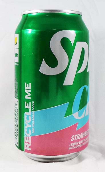 Strawberry Kiwi Sprite Chill 2025 FULL NEW 12oz Can Coca-Cola