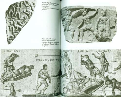 History of Roman Gladiators Bustuarii Coliseum Pix: Mosaics